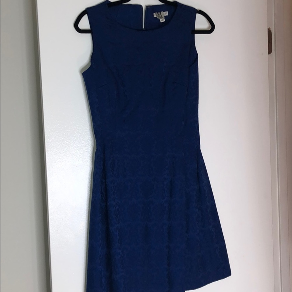 Blue dress